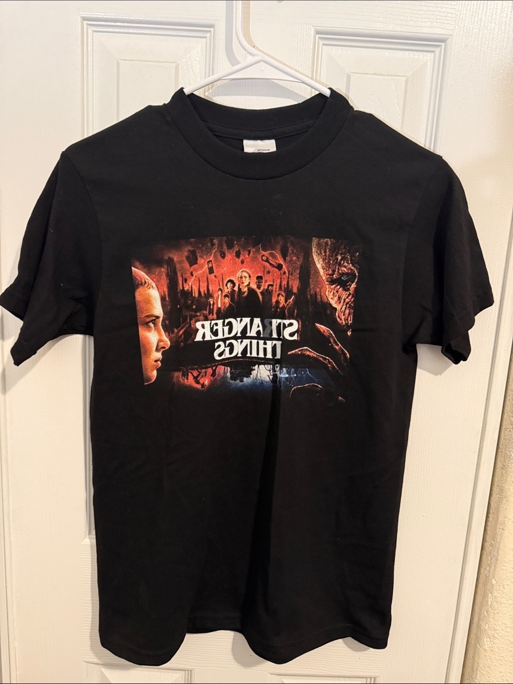 Black Stranger Things Graphic Tee - Unbranded - Picture 1 of 1